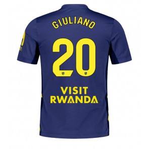 Atletico Madrid Giuliano Simeone #20 Udebanetrøje 2025-26 Kortærmet